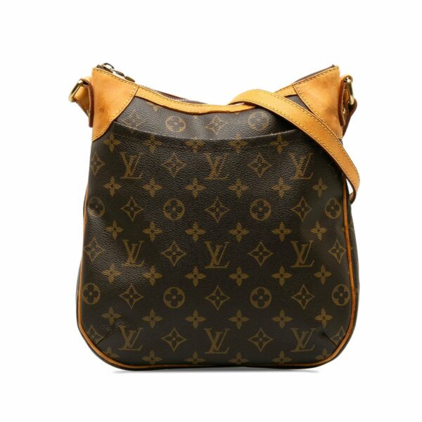 Brown LV Monogram Odeon PM Crossbody Bag