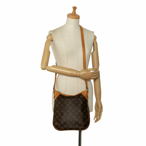 Brown LV Monogram Odeon PM Crossbody Bag - Image 15