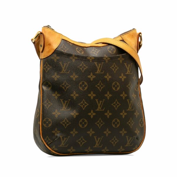 Brown LV Monogram Odeon PM Crossbody Bag - Image 2