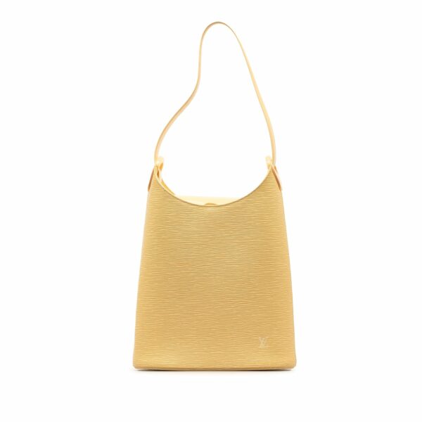 Yellow LV Epi Sac Verseau Shoulder Bag