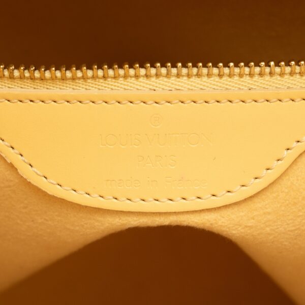 Yellow LV Epi Sac Verseau Shoulder Bag - Image 5