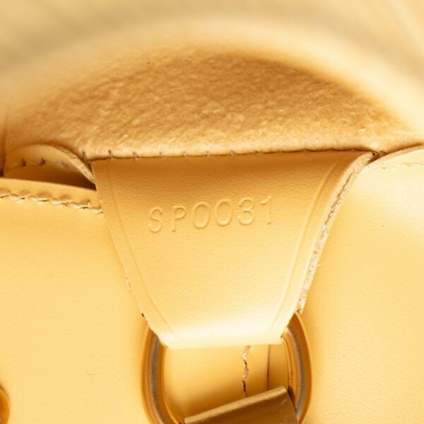 Yellow LV Epi Sac Verseau Shoulder Bag - Image 7