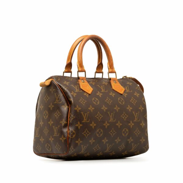 Brown LV Monogram Speedy 25 Boston Bag - Image 2