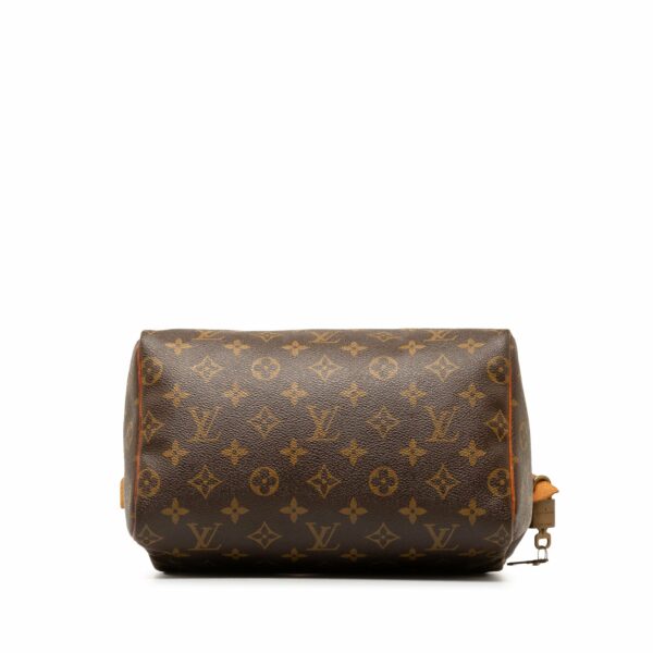 Brown LV Monogram Speedy 25 Boston Bag - Image 4