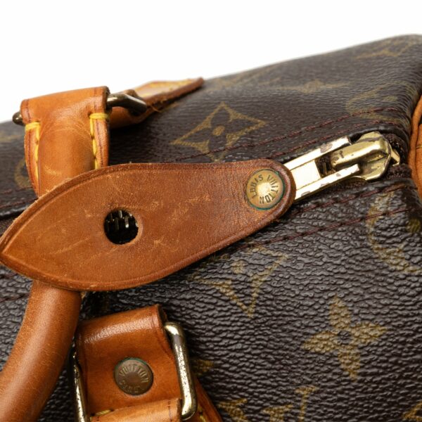 Brown LV Monogram Speedy 25 Boston Bag - Image 9