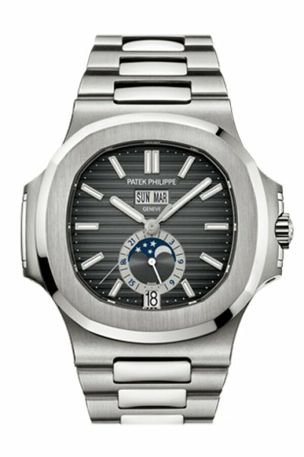 Patek Philippe Nautilus Black Dial Mens Watch 5726/1A-001