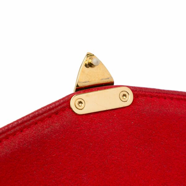 Red LV Monogram Empreinte Saint Germain PM Shoulder Bag - Image 12