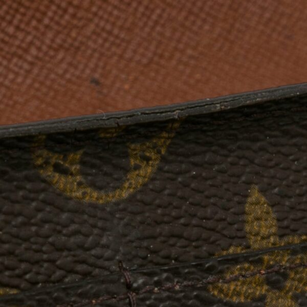 Brown LV Monogram Sarah Long Wallet - Image 13