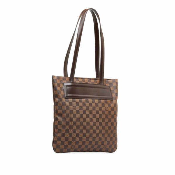 Brown LV Damier Ebene Clifton Tote Bag