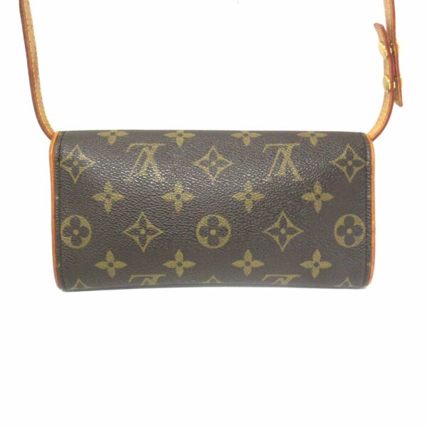 Brown LV Monogram Pochette Twin PM Crossbody Bag - Image 3