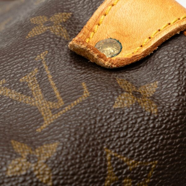 Brown LV Monogram Saumur 35 Crossbody Bag - Image 10