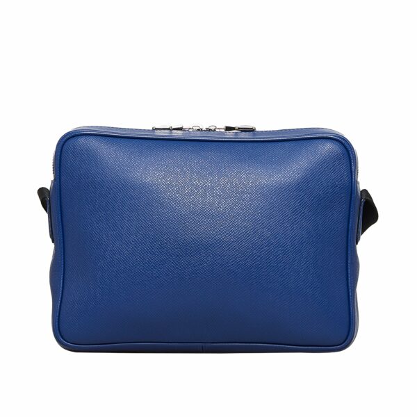 Blue LV Taiga Outdoor Messenger PM Crossbody Bag - Image 3