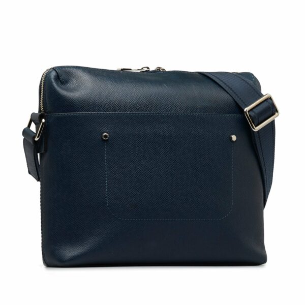 Blue LV Taiga Grigori PM Crossbody Bag - Image 2