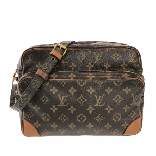 Brown LV Monogram Nil Crossbody Bag