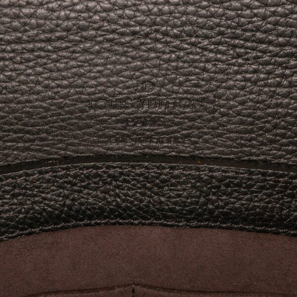 Black LV Taurillon Serviette Dorian Business Bag - Image 10