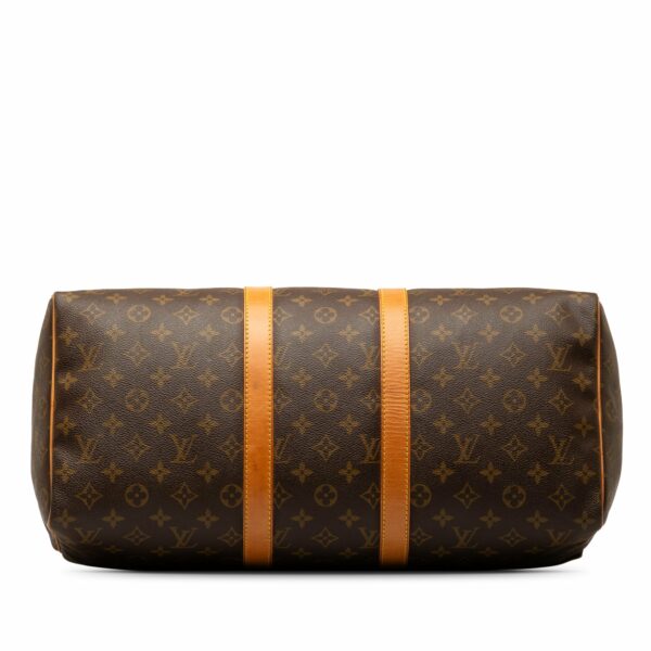 Brown LV Monogram Keepall 45 Travel Bag - Image 4