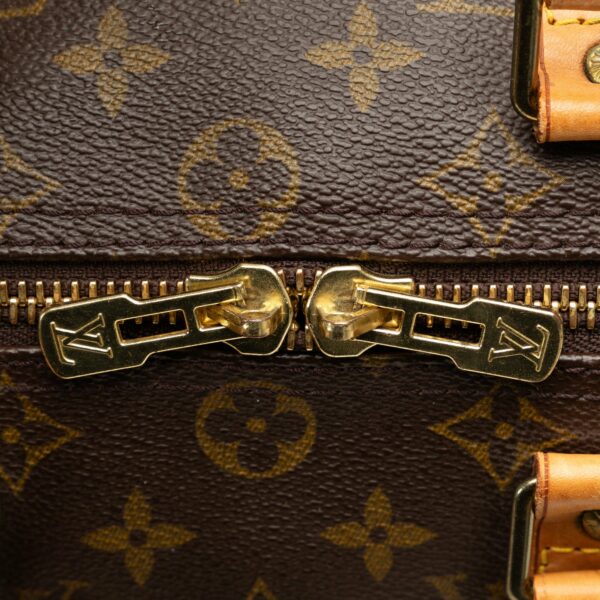 Brown LV Monogram Keepall 45 Travel Bag - Image 8