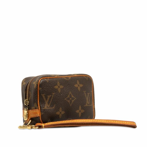 Brown LV Monogram Trousse Wapity Pouch - Image 2