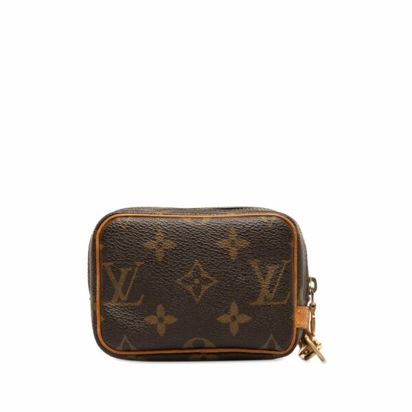 Brown LV Monogram Trousse Wapity Pouch - Image 3