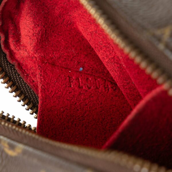 Brown LV Monogram Trousse Wapity Pouch - Image 7