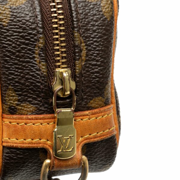 Brown LV Monogram Trousse Wapity Pouch - Image 8