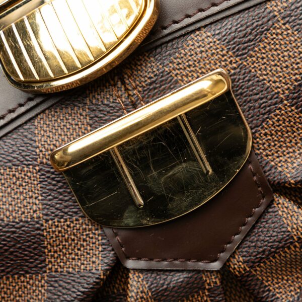 Brown LV Damier Ebene Sistina PM Shoulder Bag - Image 8