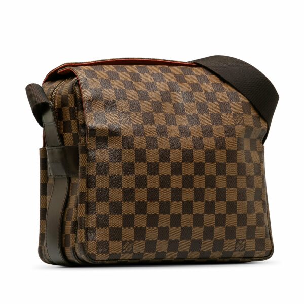 Brown LV Damier Ebene Naviglio Crossbody Bag - Image 2