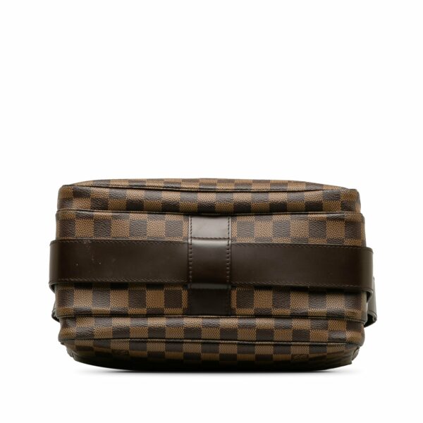 Brown LV Damier Ebene Naviglio Crossbody Bag - Image 4