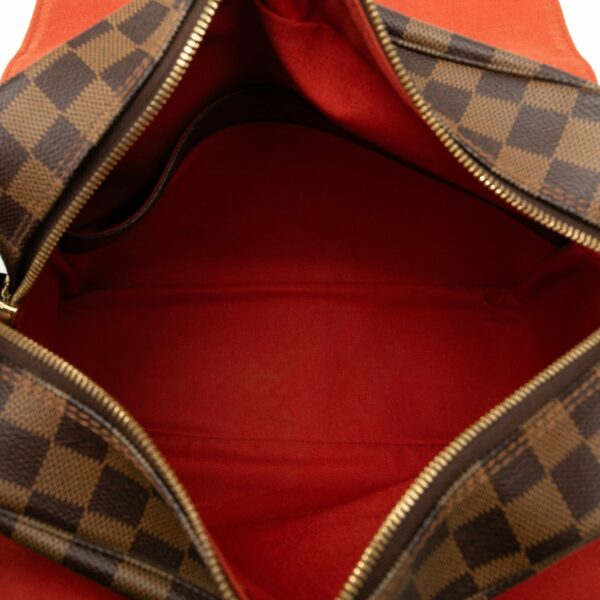 Brown LV Damier Ebene Naviglio Crossbody Bag - Image 5