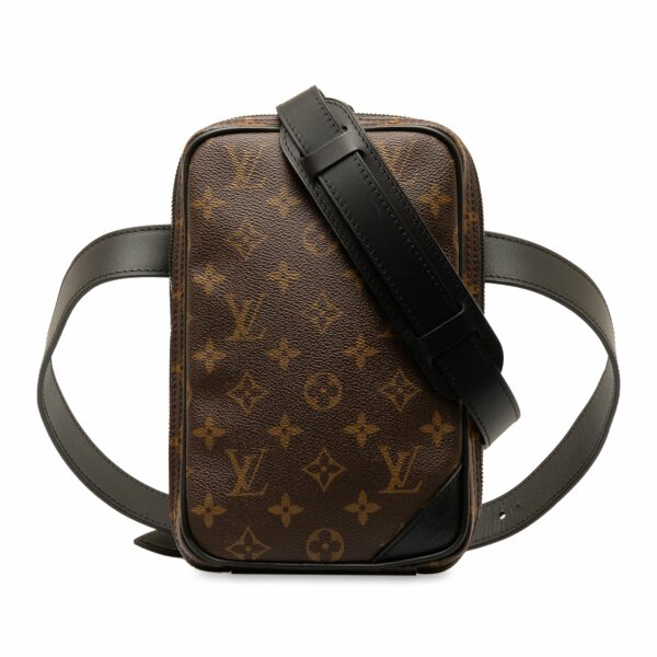 Brown LV Monogram Solar Ray Utility Side Bag