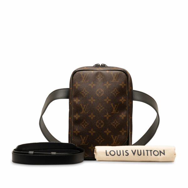 Brown LV Monogram Solar Ray Utility Side Bag - Image 10