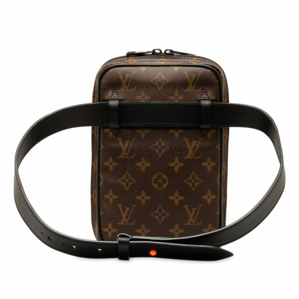 Brown LV Monogram Solar Ray Utility Side Bag - Image 3