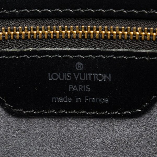 LV Saint Jacques GM Long Strap Black Epi - Image 6