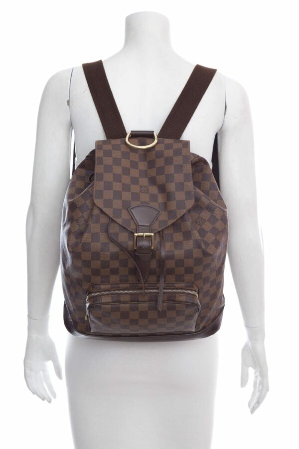 LV Brown Montsouris GM Backpack