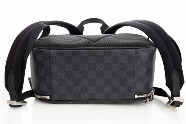 LV Black Damier Michael Backpack - Image 6