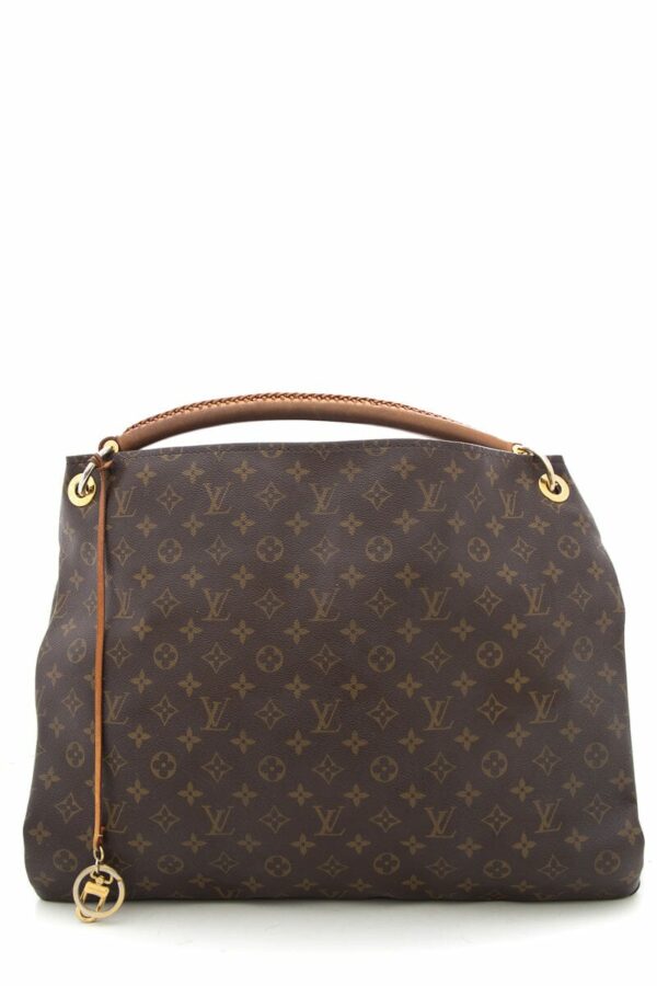 LV Brown Canvas Monogram Artsy Handbag - Image 8