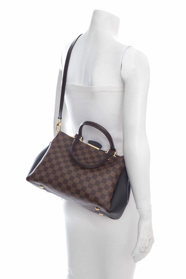 LV Brown & Black Brittany Damier Handbag