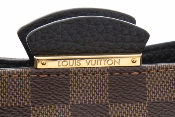 LV Brown & Black Brittany Damier Handbag - Image 5