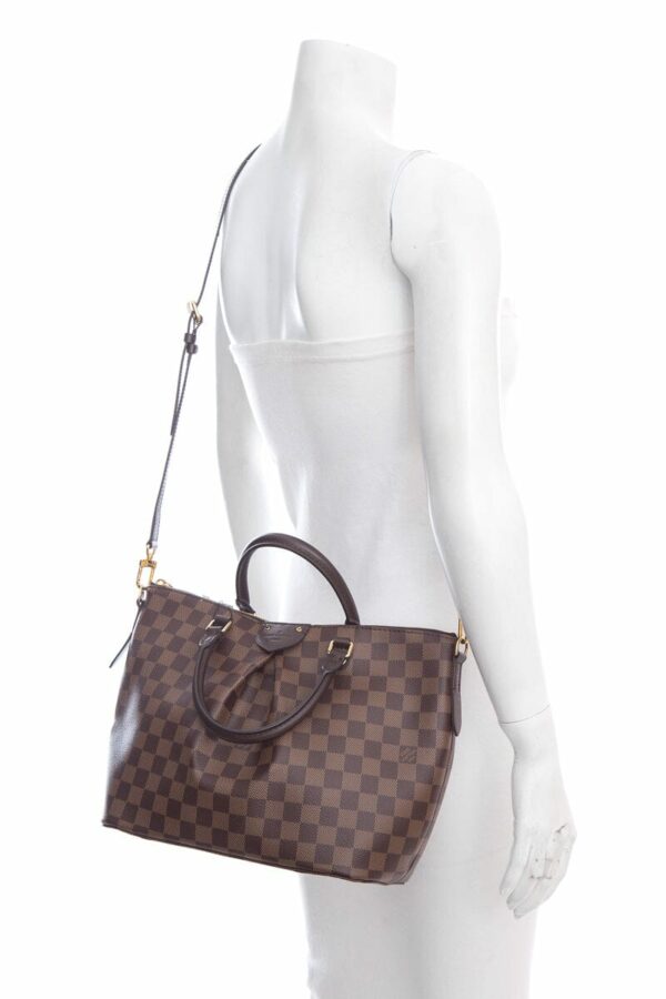 LV Brown Damier Ebene Siena Handbag