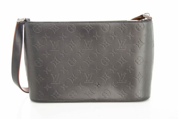 LV 2003 Grey Mat Monogram Handbag - Image 4