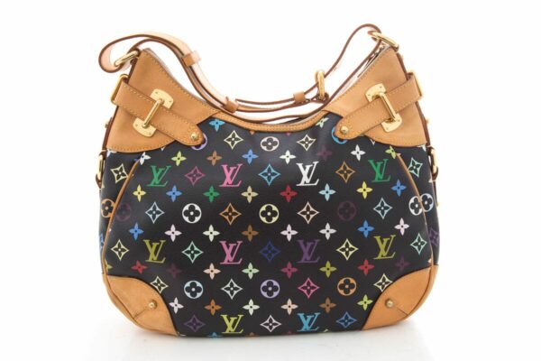 LV Multicolor Greta Black Handbag - Image 3