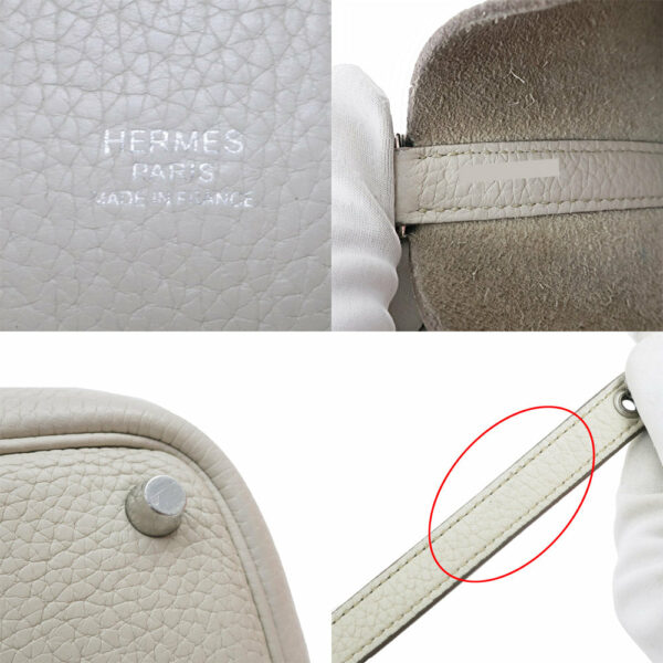 Hermes Picotin Lock PM 18 Handbag LV Graze  Clemence Leather SV G  C - Image 6