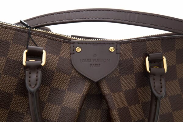 LV Brown Damier Ebene Siena Handbag - Image 5