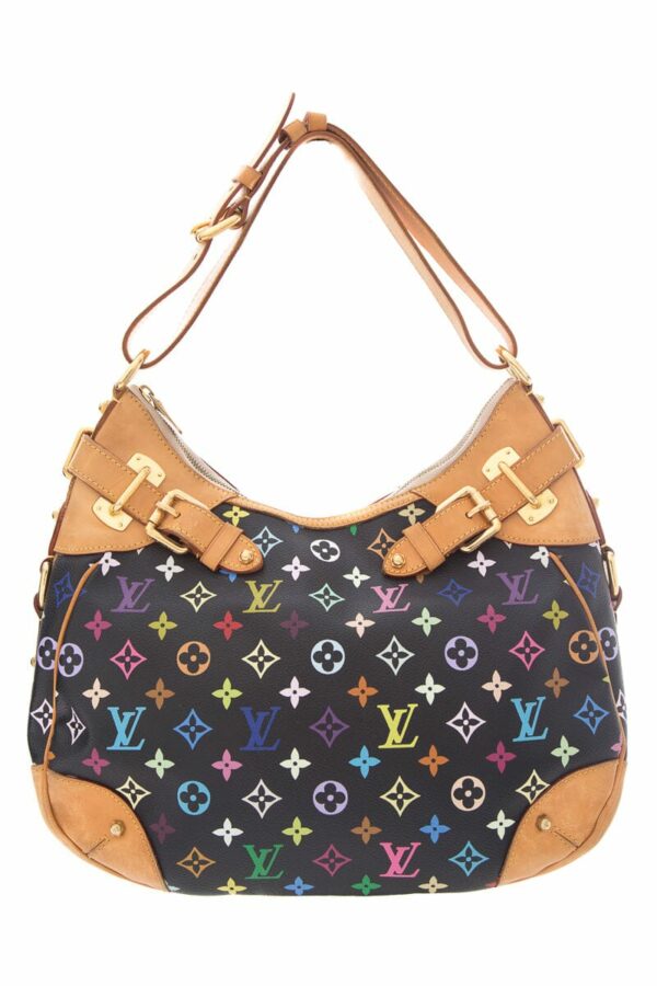 LV Multicolor Greta Black Handbag - Image 9