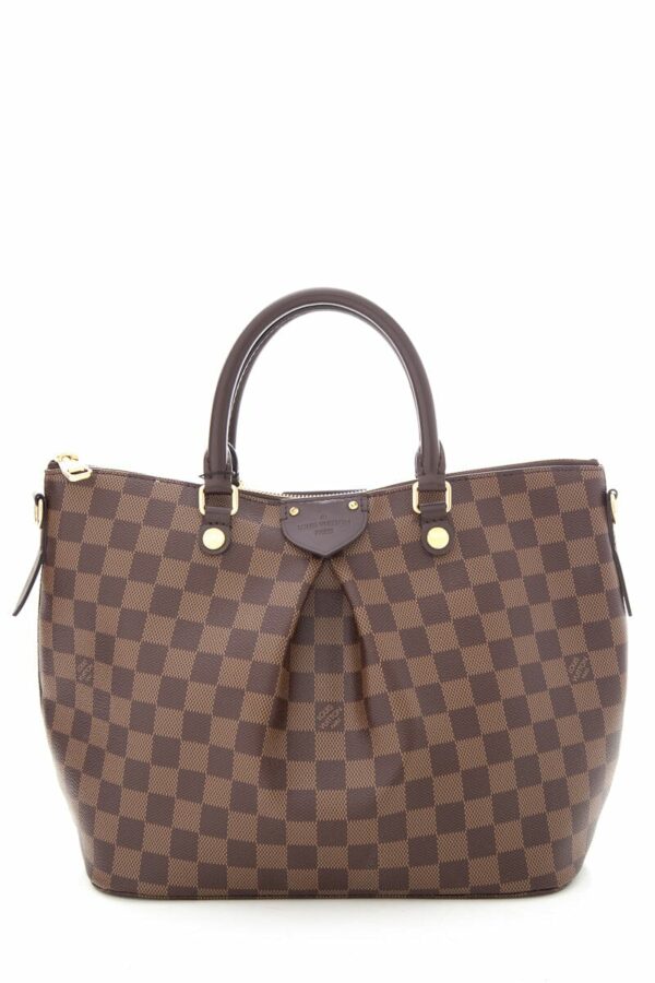 LV Brown Damier Ebene Siena Handbag - Image 8