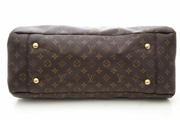 LV Brown Canvas Monogram Artsy Handbag - Image 5