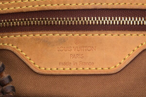 LV Brown Canvas Monogram Revamped Fringe Handbag - Image 11