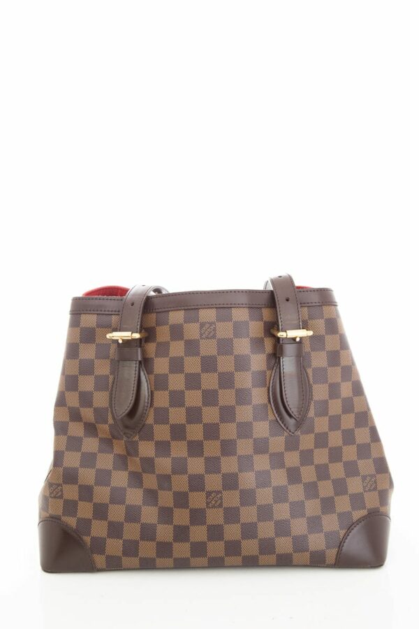 LV 2008 Brown Damier Ebene Hamstead Handbag - Image 4