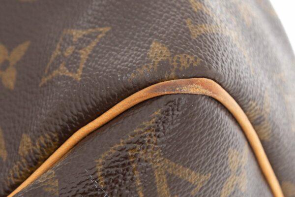 LV Brown Canvas Batignolles Horizontal Handbag - Image 8