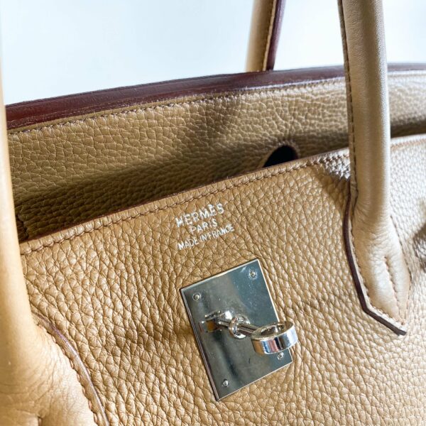 Hermès Tabac Camel Birkin 40 - Image 7